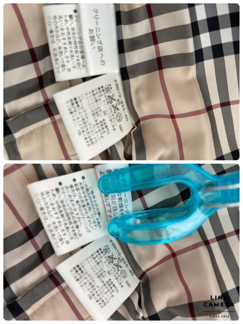 あいいろ様 BURBERRY LONDONフード付き ダウンコート