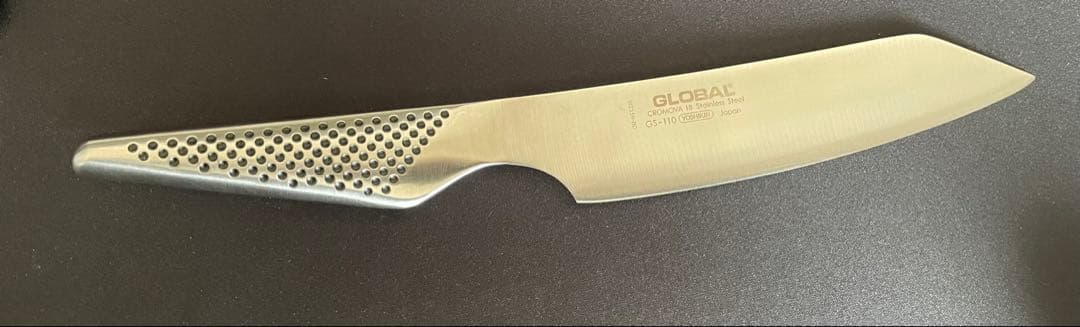 海外限定モデル　GLOBAL 40周年記念 ペティナイフ　15cm 切付け