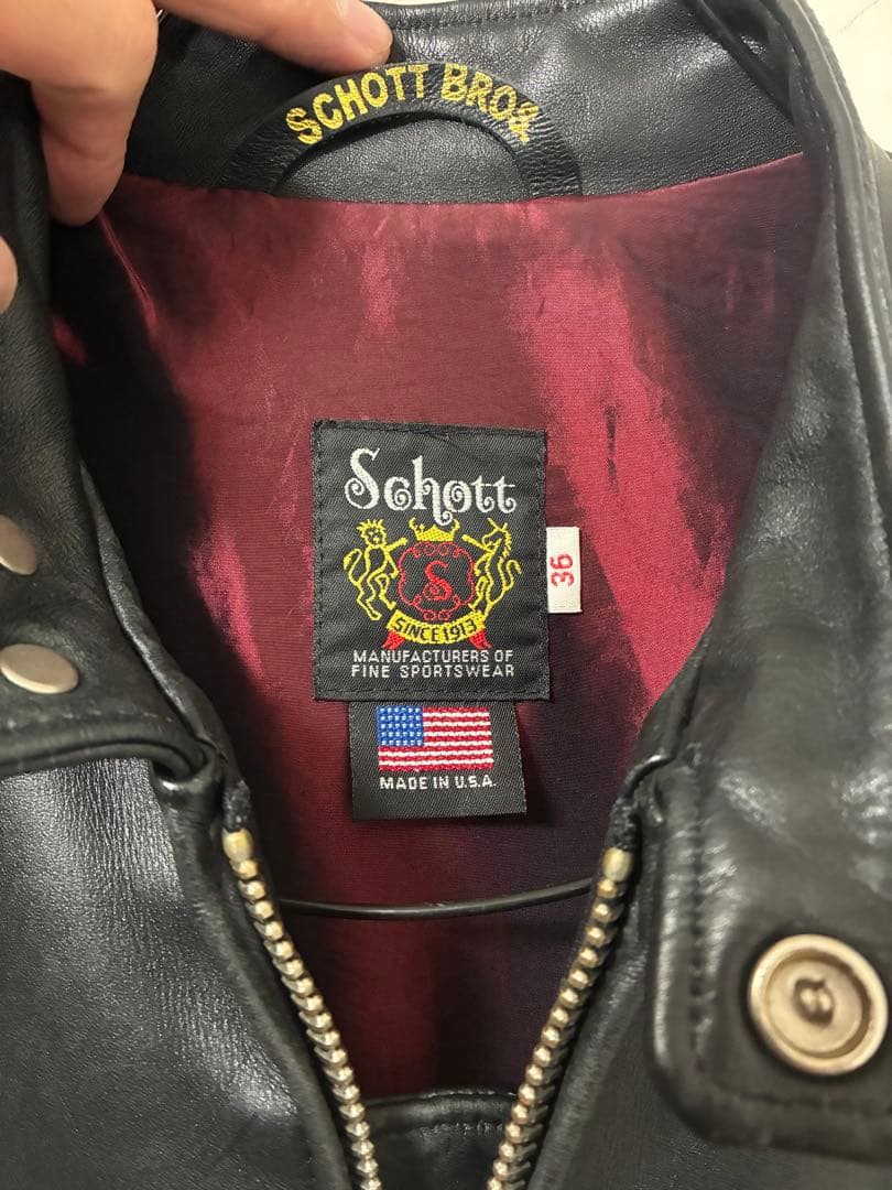 ジャケット・アウター Schott 641xx 36