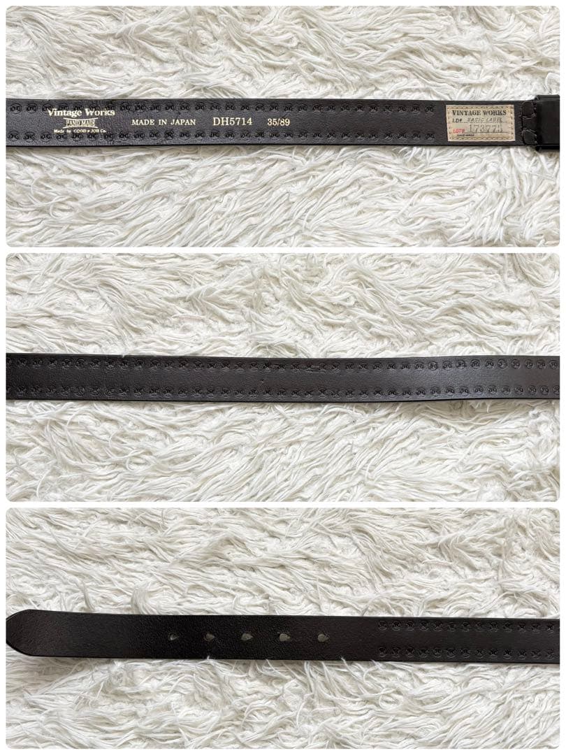 未使用級　Vintage Works DH5714 35/89 缶付き　メンズ