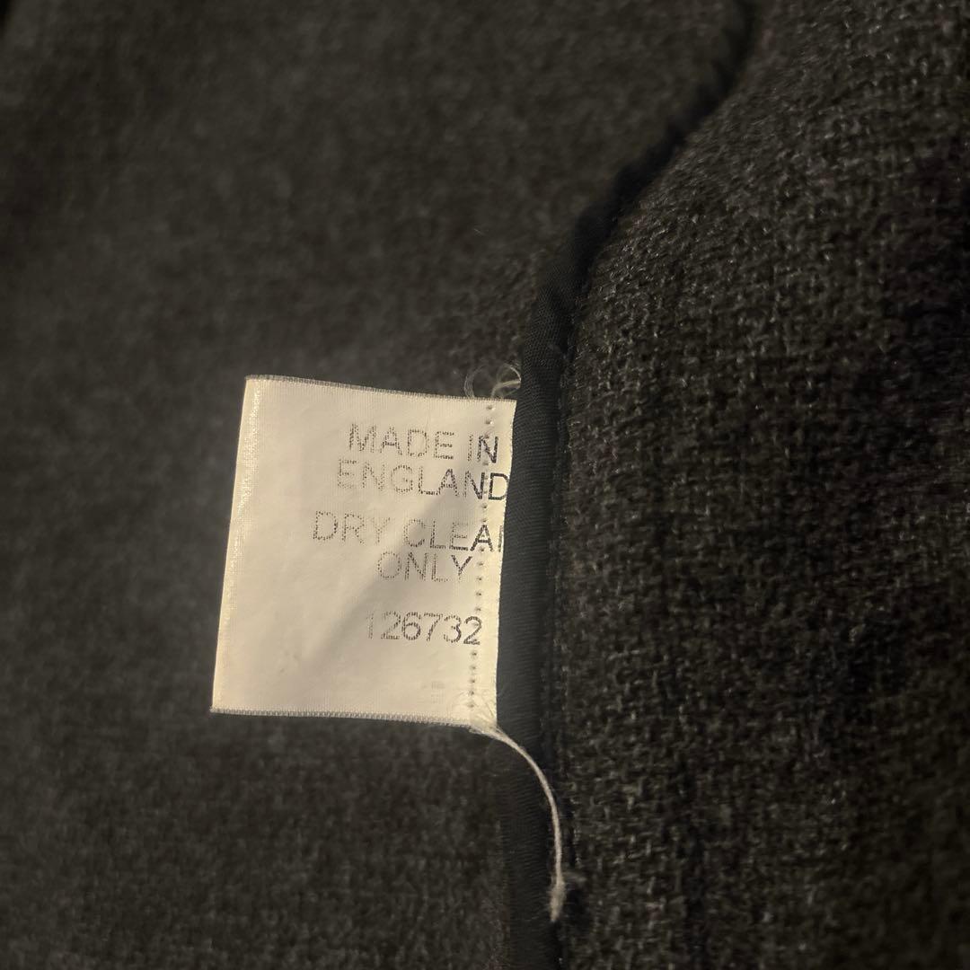 インバーティア　invertere ダッフルコート　ヘリンボーン グレー