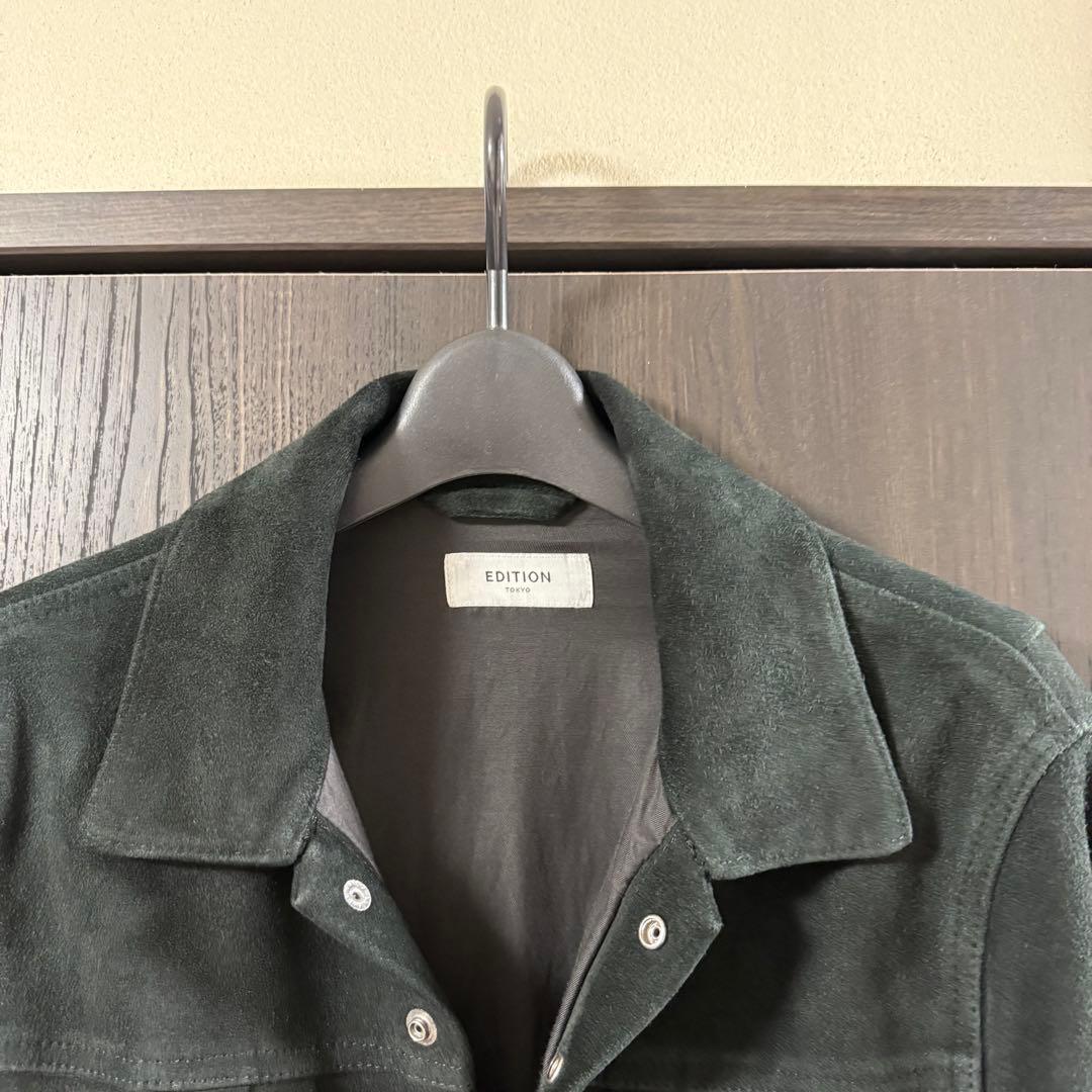 週末セール [Edition] エディション レザージャケット ブラック