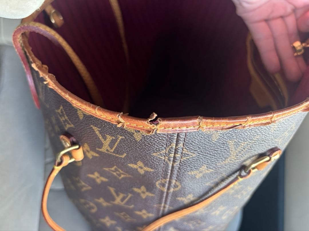 ルイヴィトン　LOUIS VUITTON ネヴァーフル　トートバッグ　モノグラム