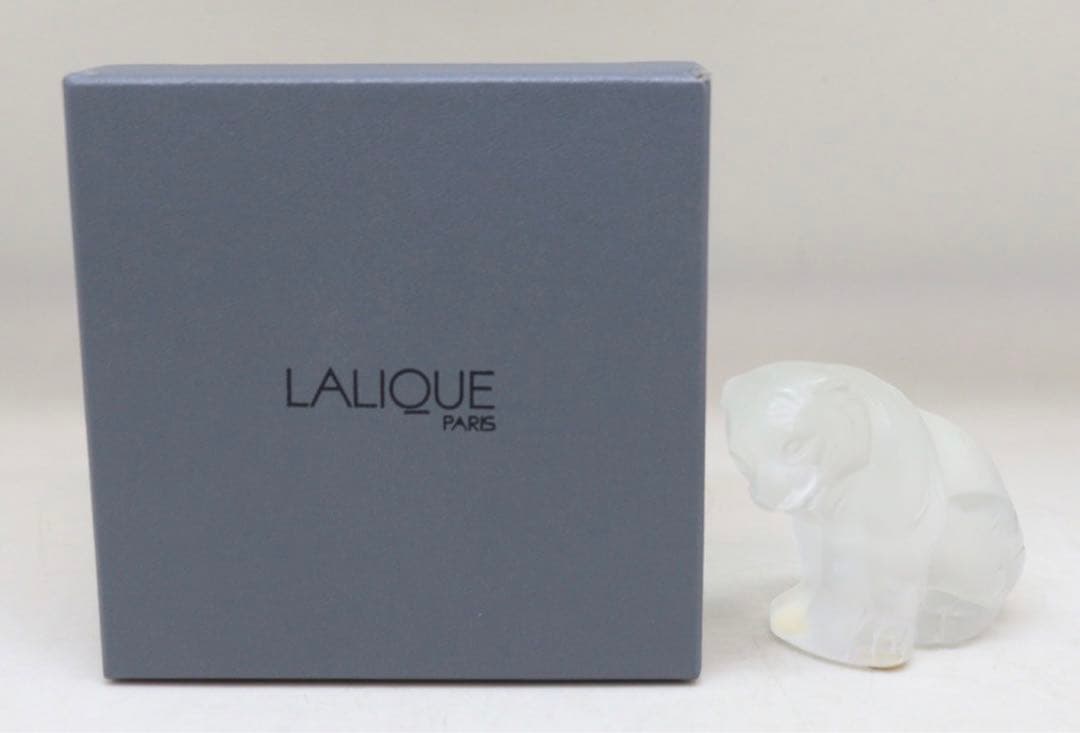 ラリック　トラ　ティグル　クリスタル　フィギュリン　置物　虎　寅