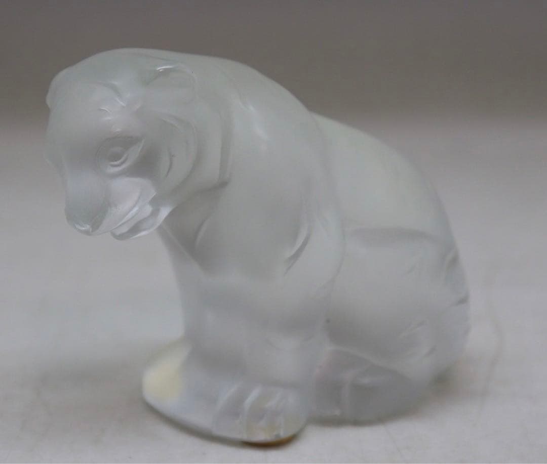 ラリック　トラ　ティグル　クリスタル　フィギュリン　置物　虎　寅