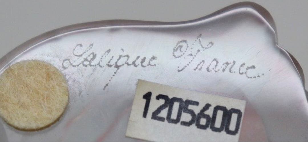 ラリック　トラ　ティグル　クリスタル　フィギュリン　置物　虎　寅