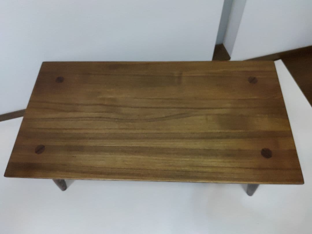 木目が美しい ナガノインテリア テーブル センターテーブル 天然木 ローテーブル