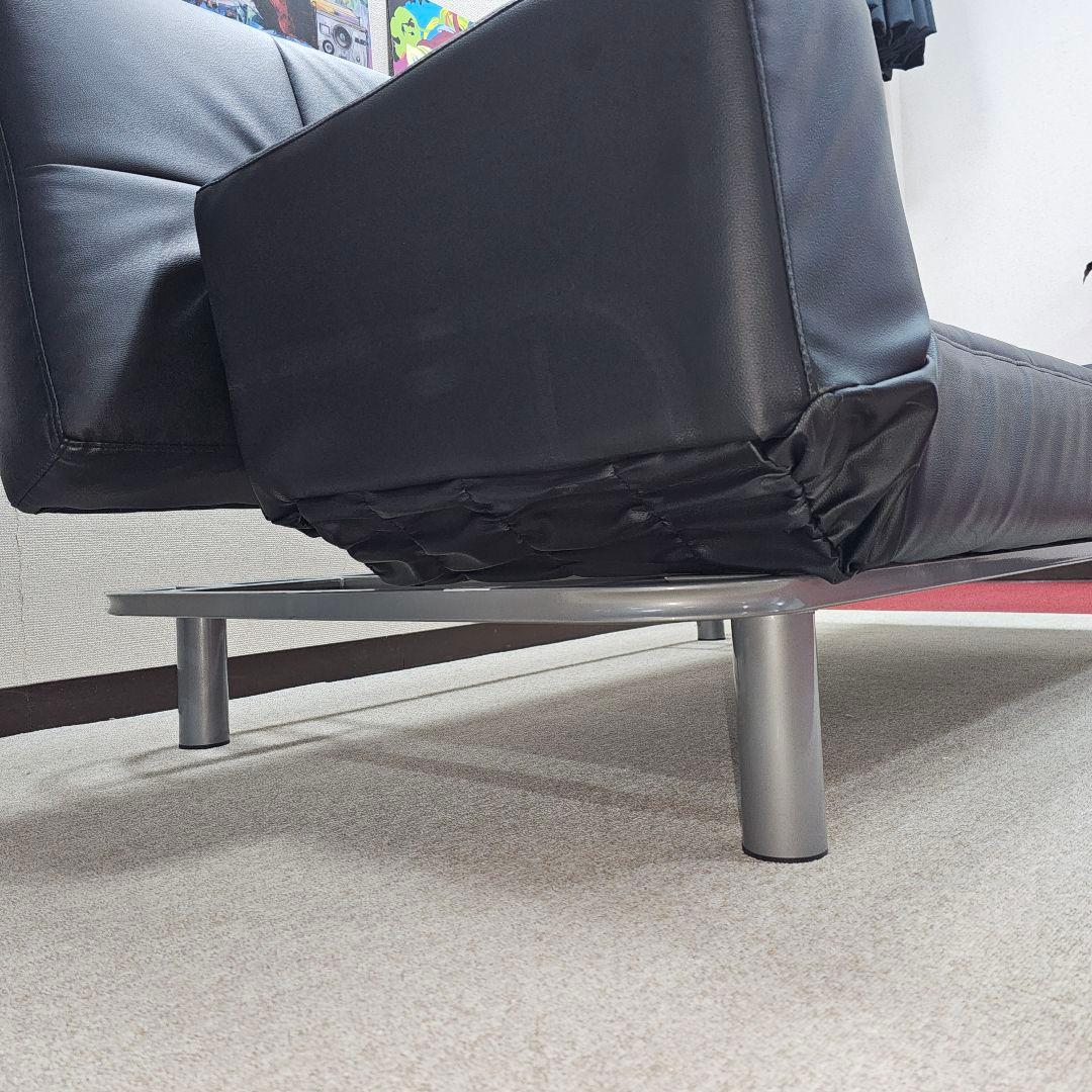 ソファベッド/ブラック/東京23区内送料無料