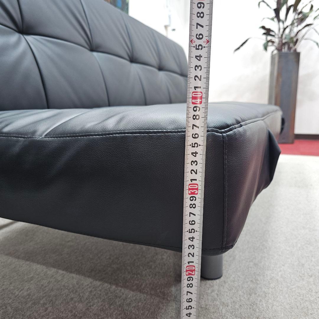 ソファベッド/ブラック/東京23区内送料無料