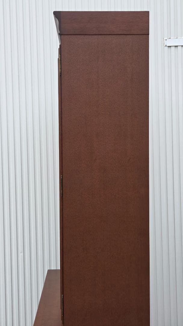 マルニ 地中海シリーズ 飾り棚 ガラスショーケース開戸棚 花見川区にてお渡し歓迎