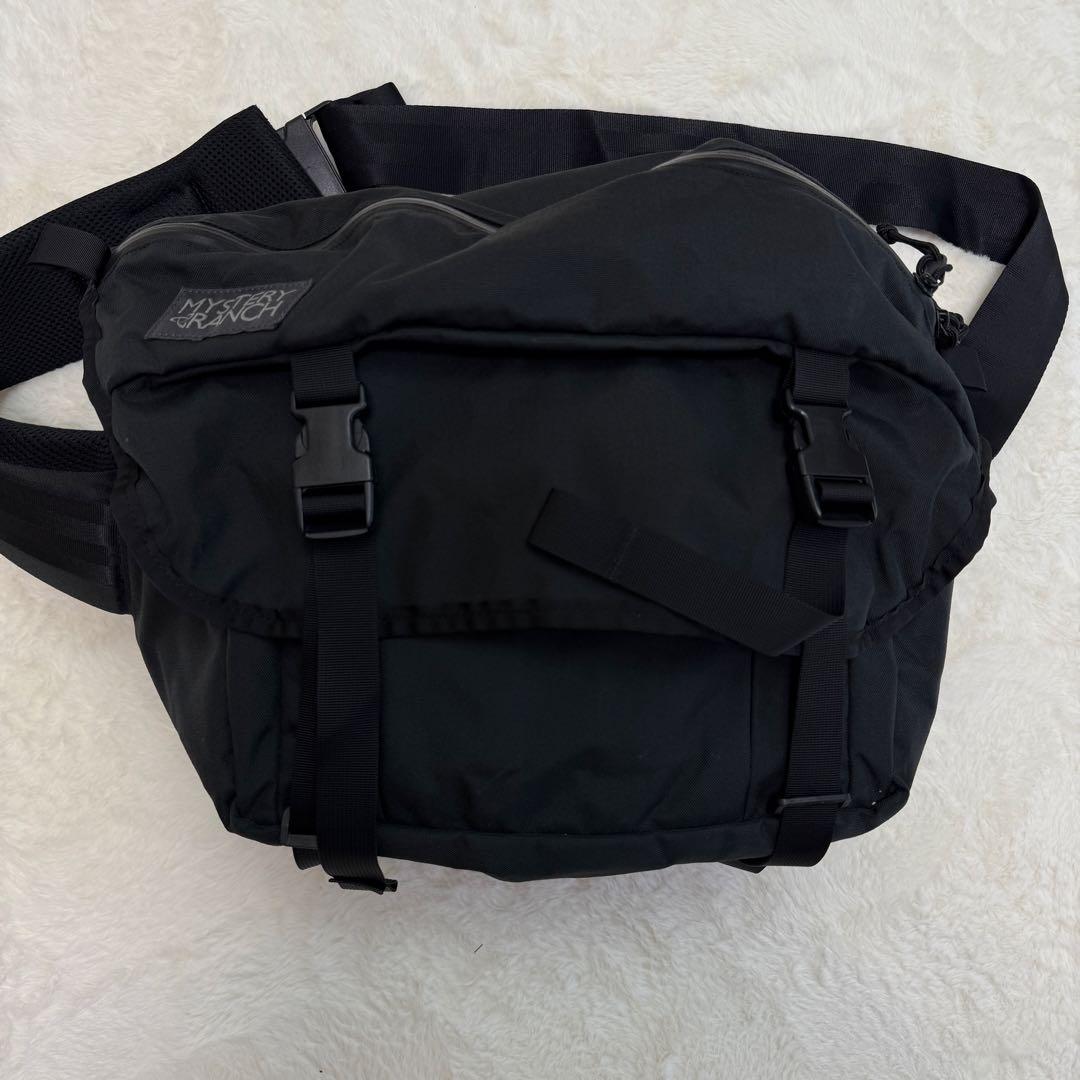 【美品】ミステリーランチ アウトサイダー メッセンジャーバッグ 黒　2way