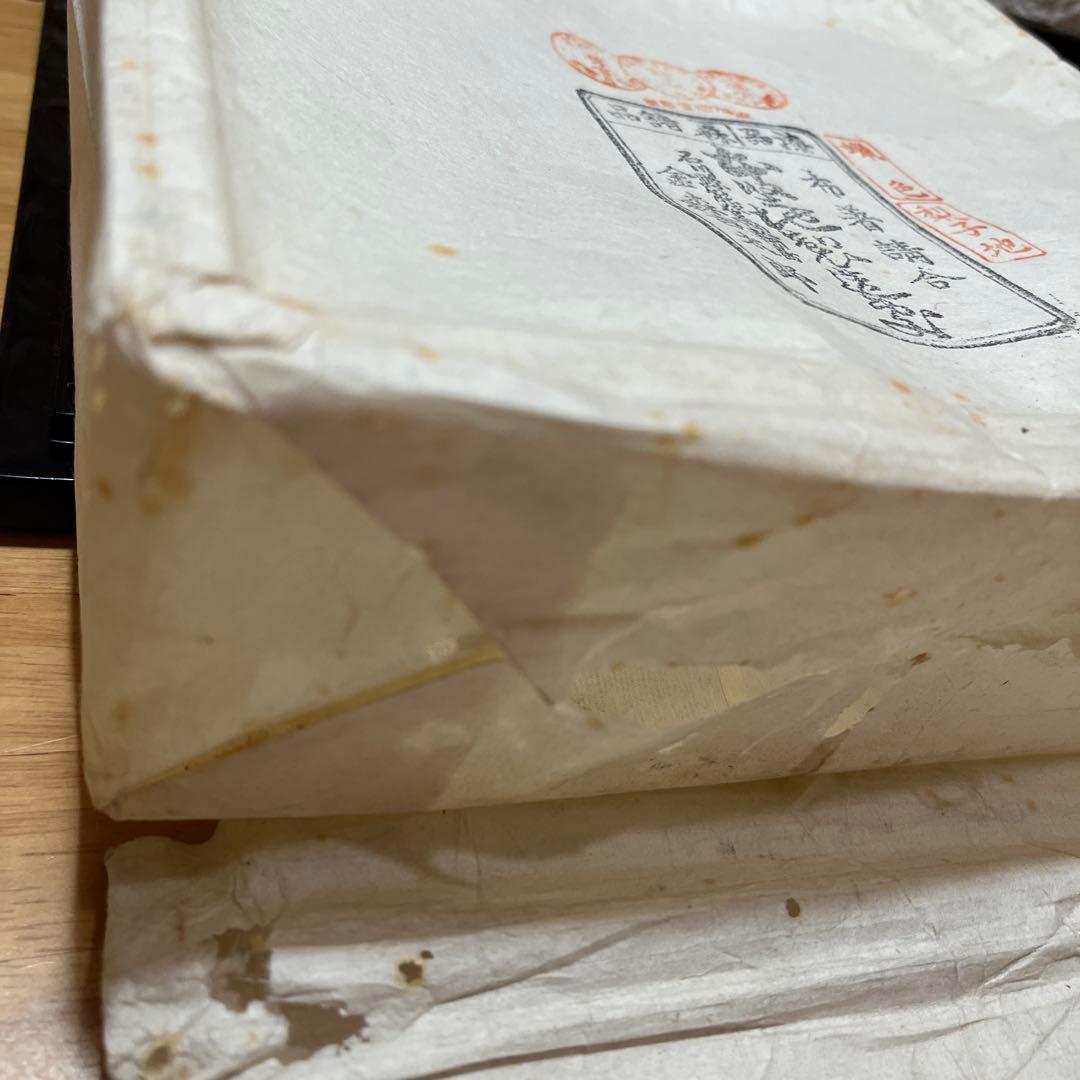 未使用　能登輪島塗　家紋入 黒漆塗り重箱 金色の花紋　丸に横木瓜　特注品