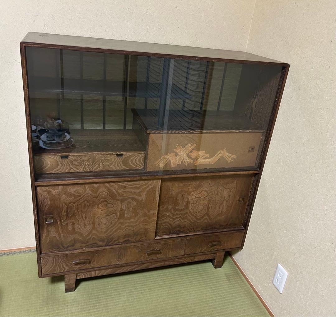 昭和レトロ　茶箪笥