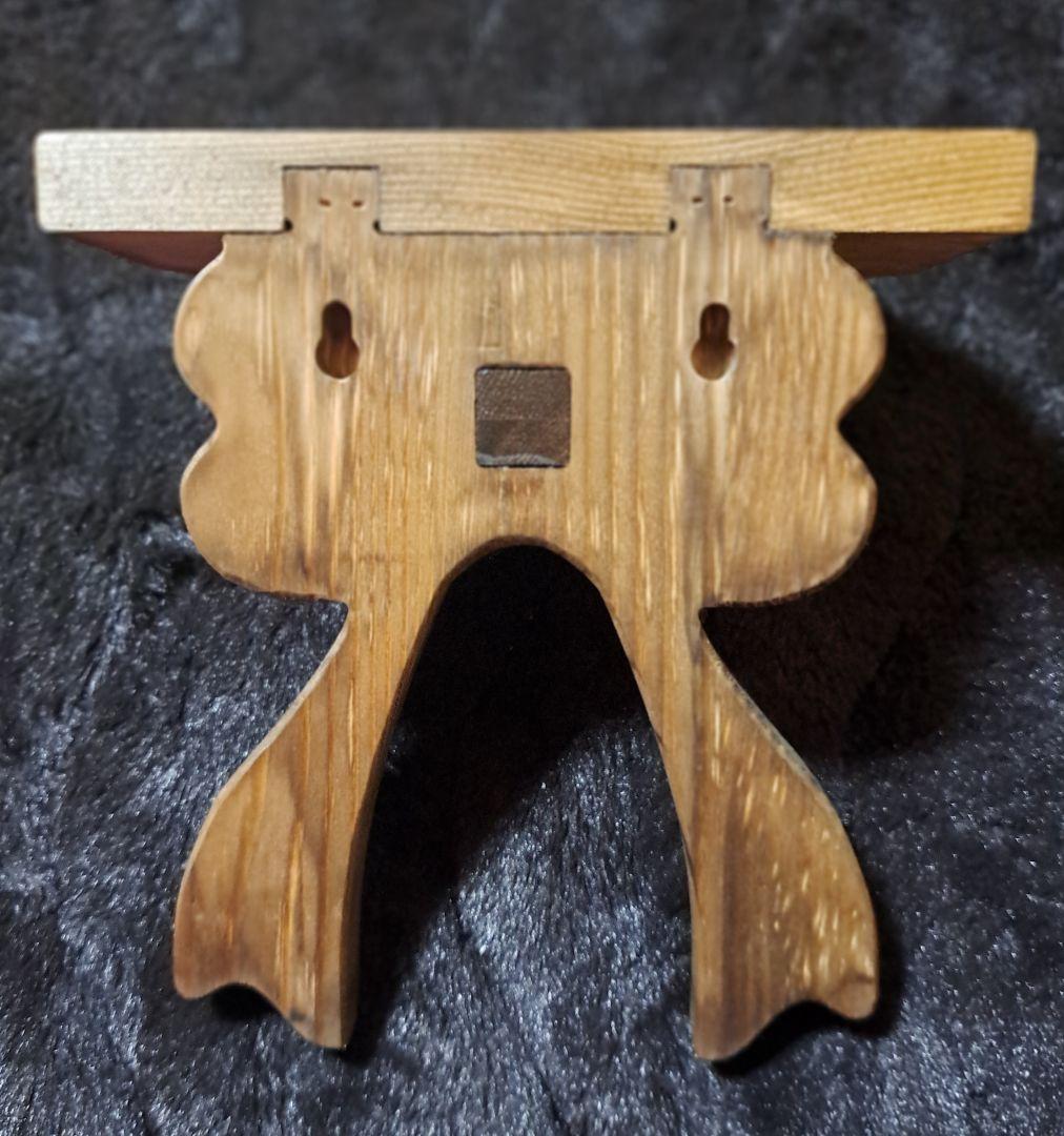 アンティークの壁掛け棚