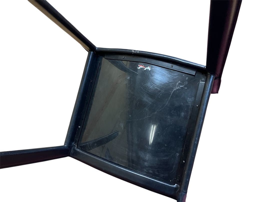 イタリア Enrico Pellizzoni レザーチェア 2脚