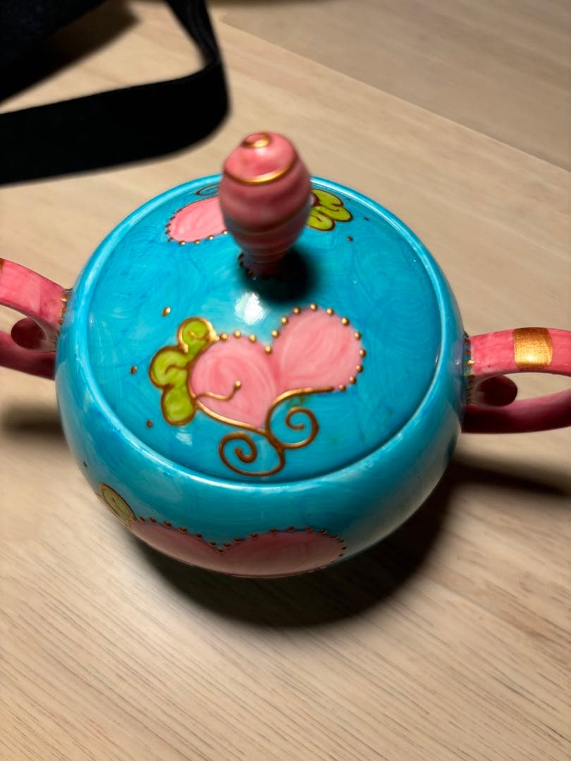 ソワジックミニポット　ブルー　レア！