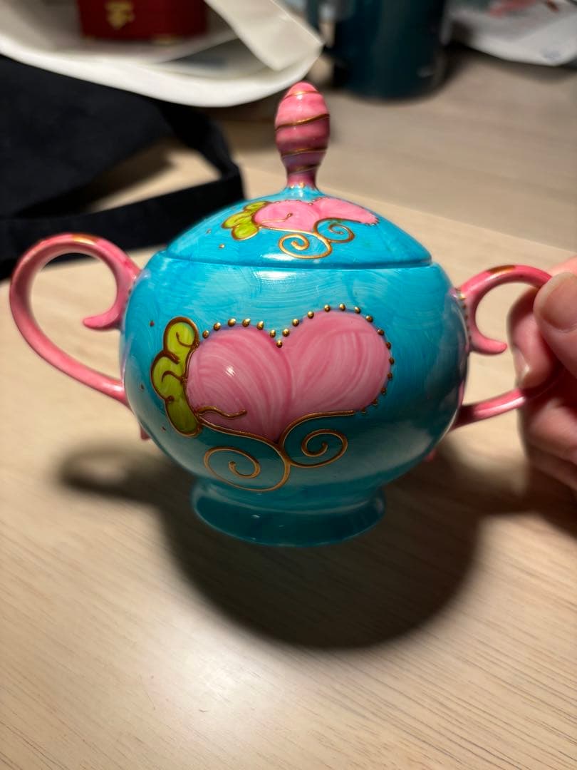 ソワジックミニポット　ブルー　レア！