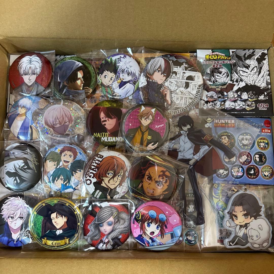 アニメグッズ まとめ売り ヒロアカ REBORN 桃源暗鬼 銀魂 鬼滅の刃 他