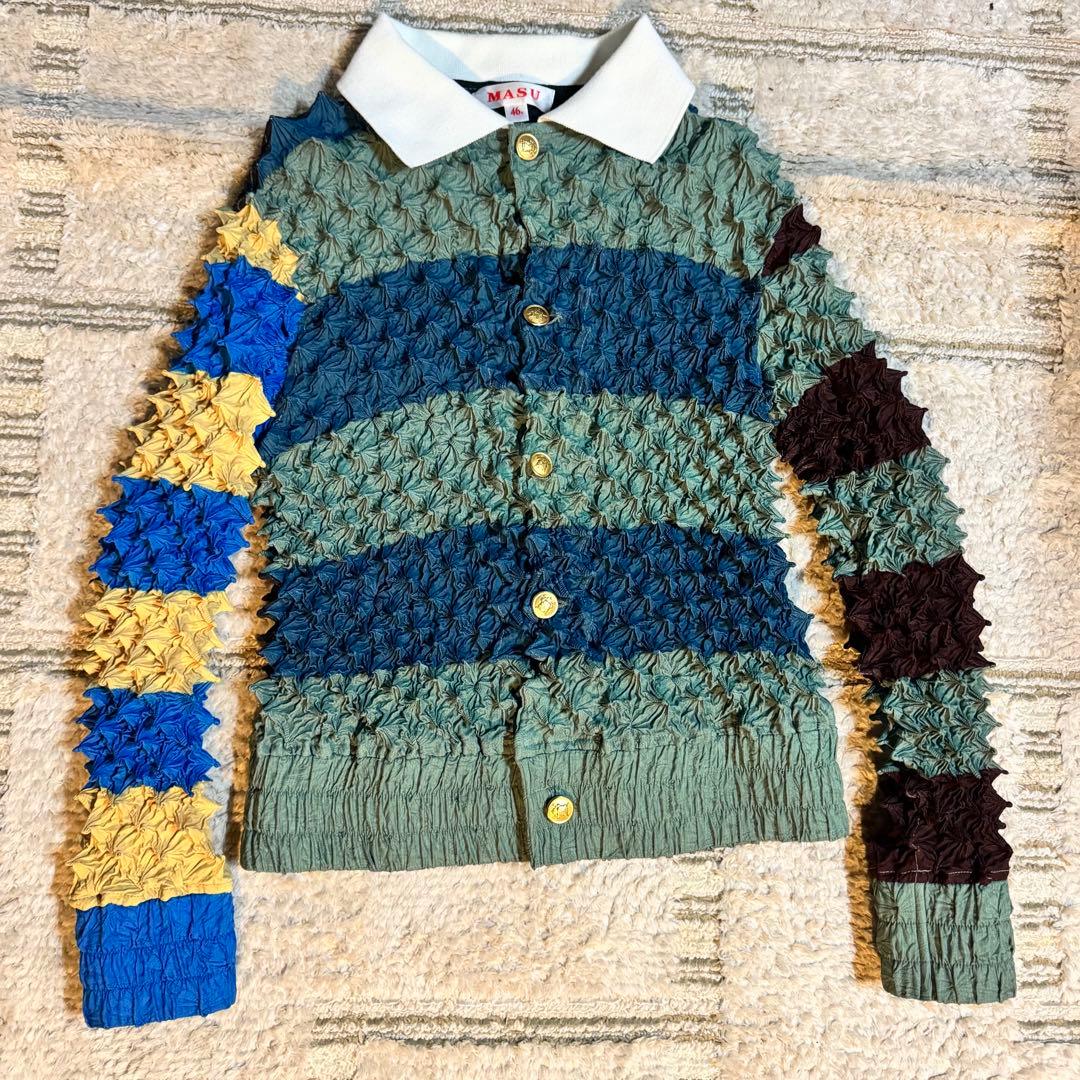 トップス MASU 25ss Spiky Rugger Shirt multi 46