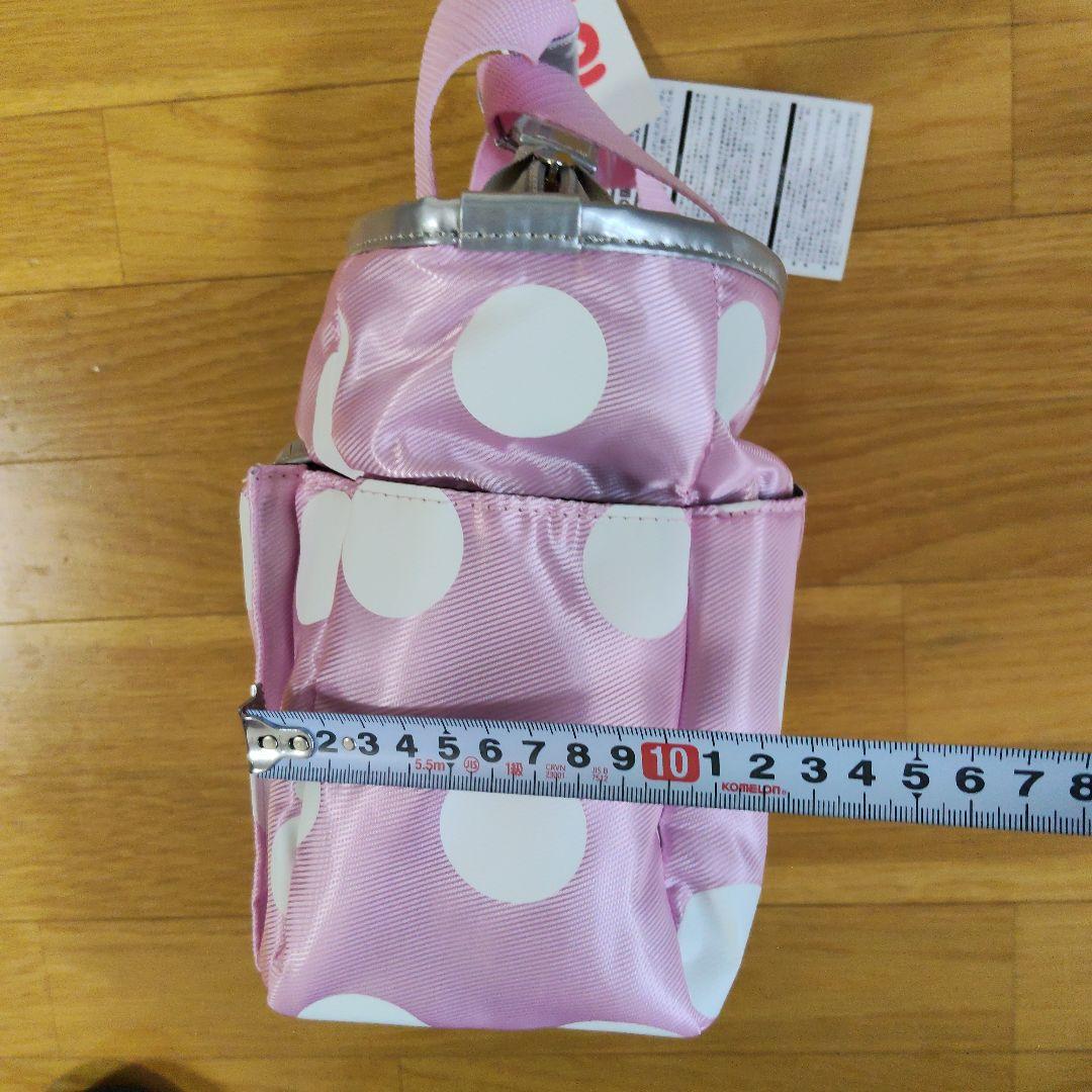 新品　archivio ピンク 水玉 ゴルフカートバッグ