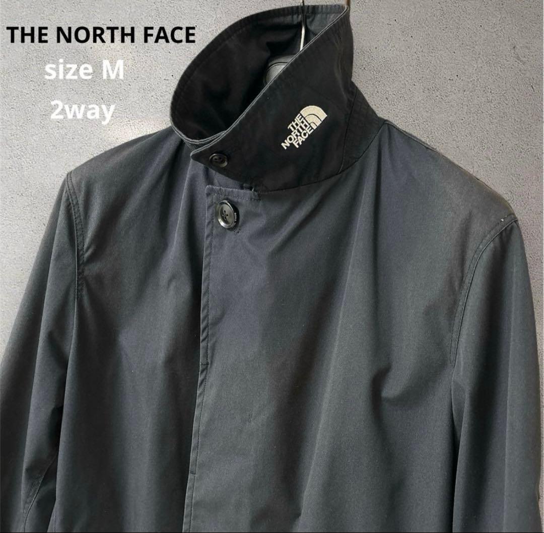THE NORTH FACE ノースフェイス ステンカラーコート ネイビー　M