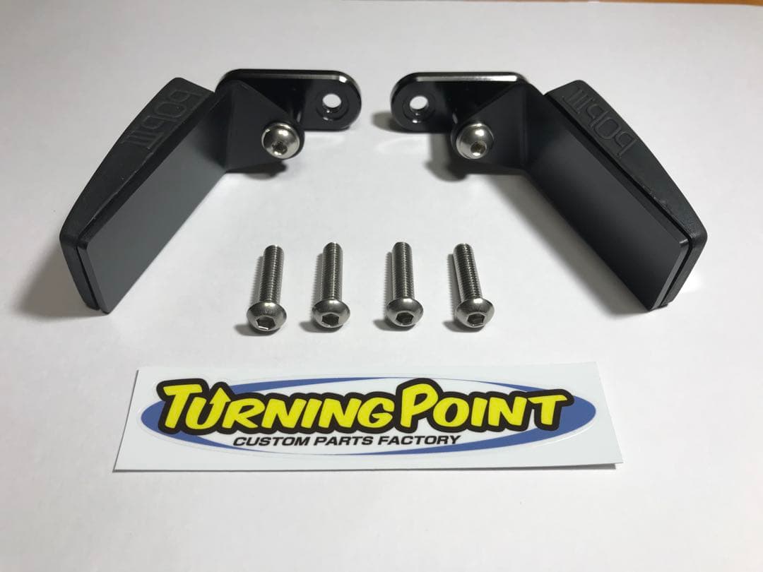 ★TURNING POINT ミニマムミラーキット ブラック★ NSR250Rに