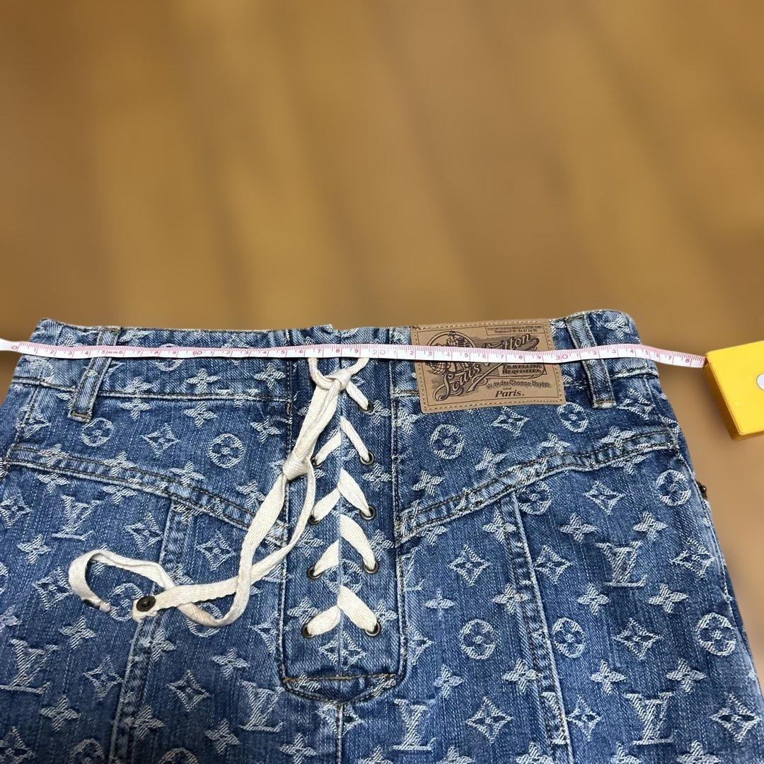 年始セールLouis Vuitton モノグラムデニムスカートサイズ36