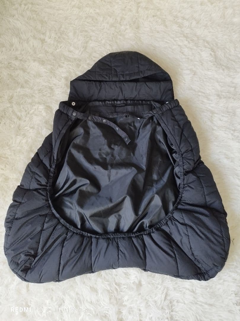 極美品】ノースフェイス ベビーシェルブランケット ブラック