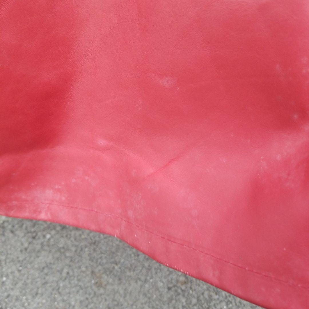 Schott 赤 レザー ライダースジャケット　641 XL