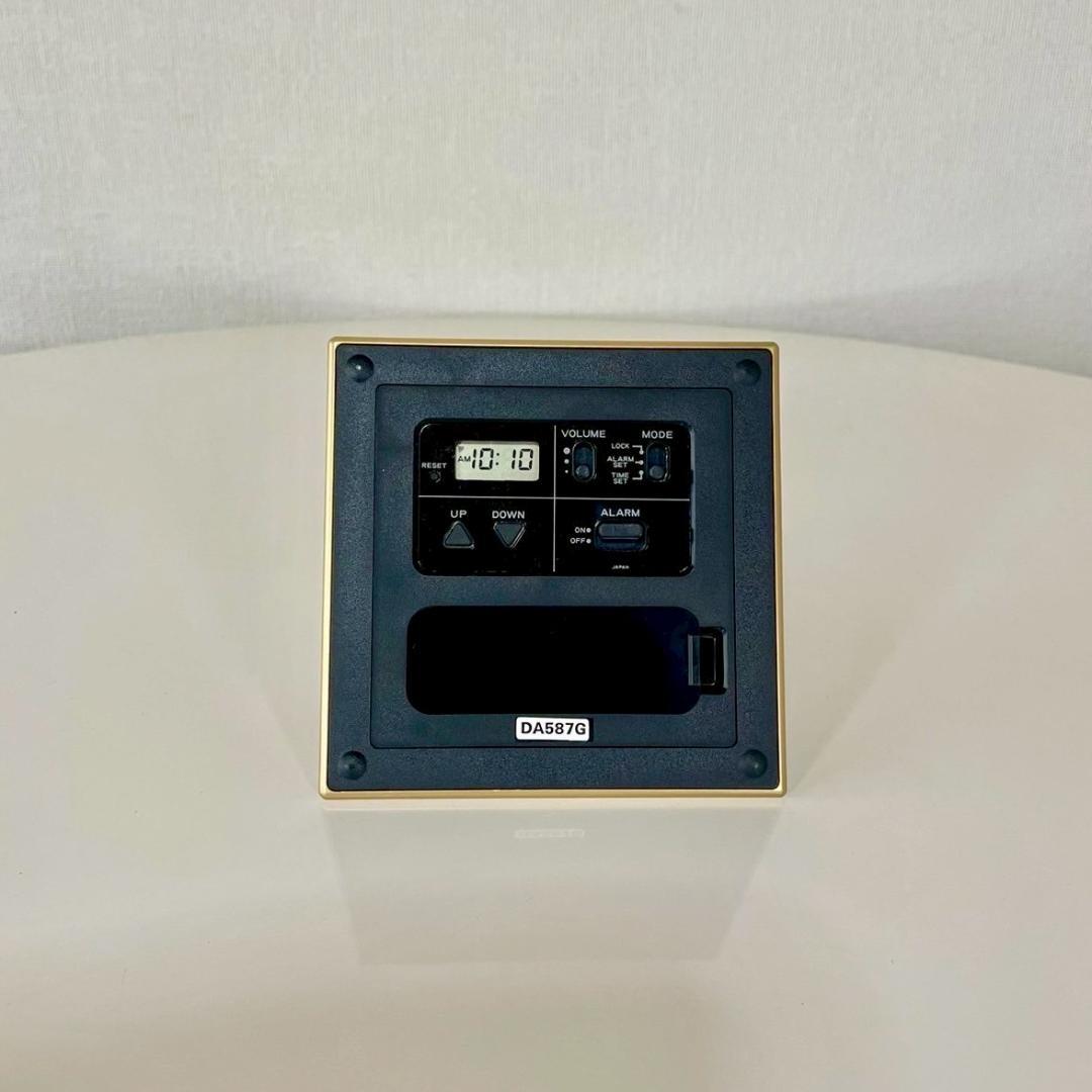 SEIKO セイコー ピラミッドトーク 置き時計 ポストモダン ヴィンテージ