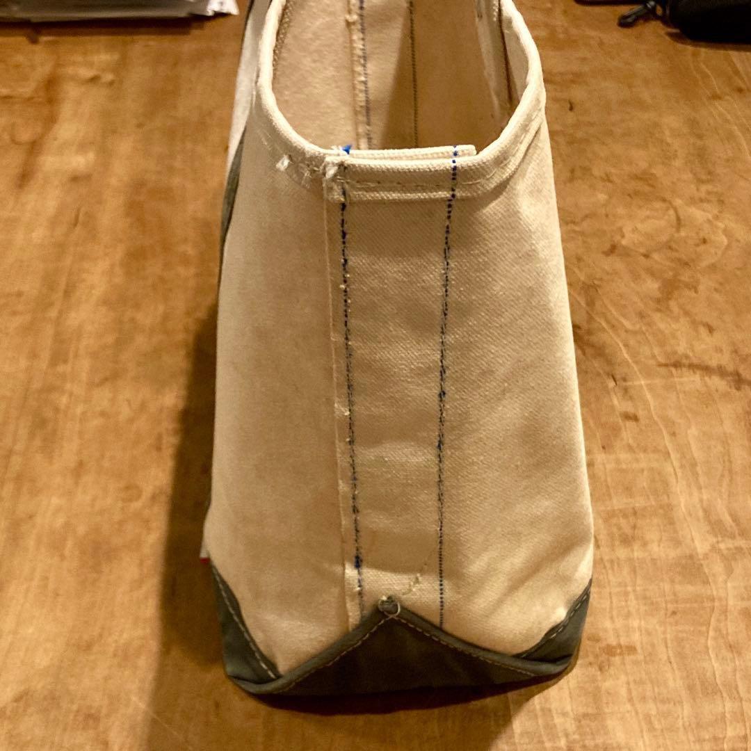 【良品】80s L.L.Bean トートバッグ ネイビー Mサイズ 2色タグ