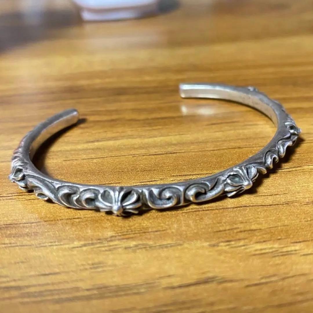 希少 クロムハーツ Chrome Hearts SBTバングル SBTバンド