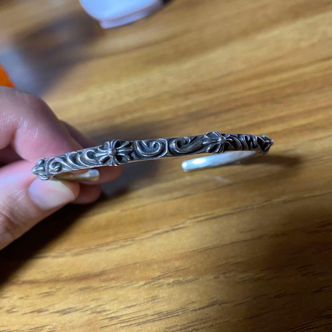 希少 クロムハーツ Chrome Hearts SBTバングル SBTバンド