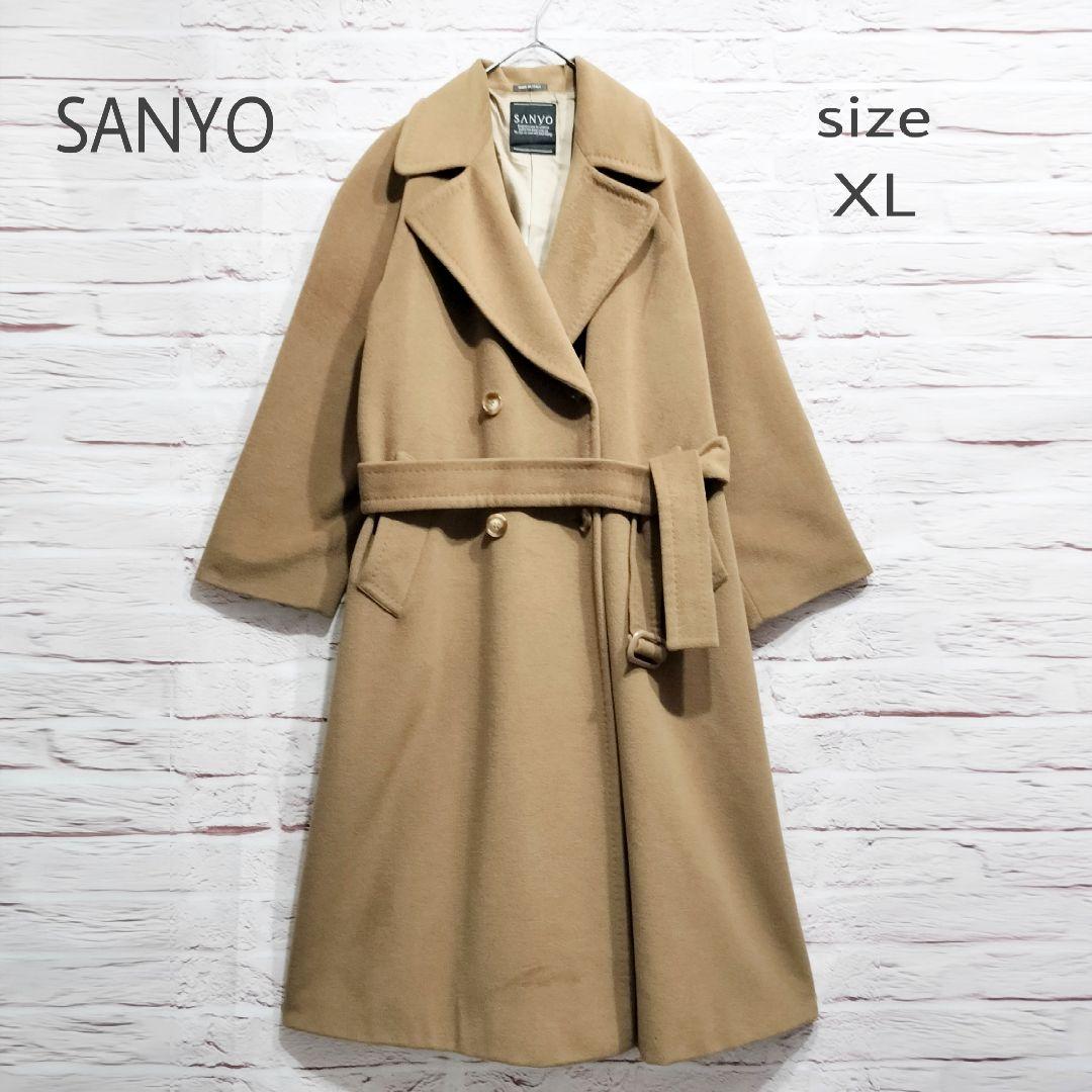 【jajamal】SANYO ロング チェスター トレンチコート