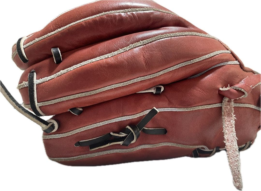 Wilson Basic Lab 軟式グローブ 赤