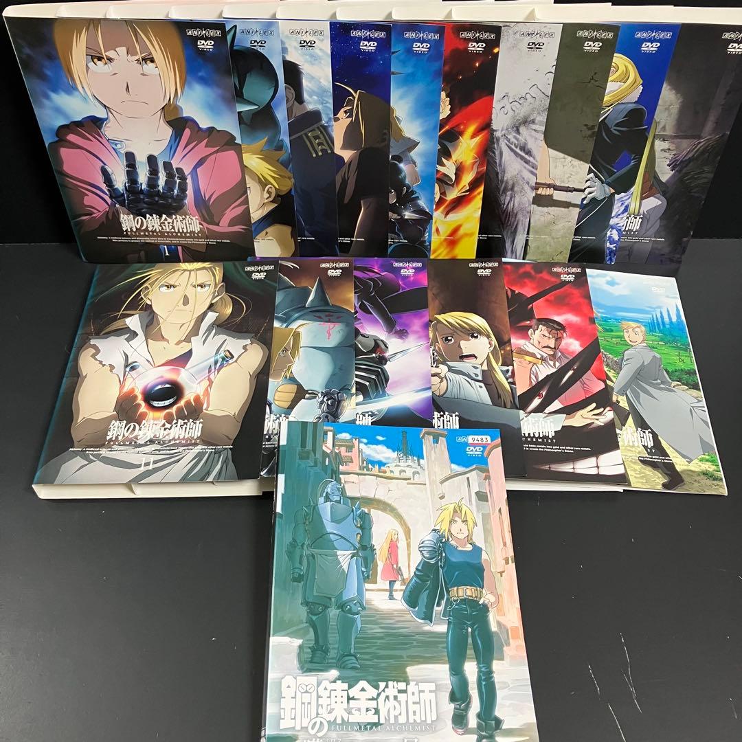 鋼の錬金術師 TV版+劇場版 レンタルDVD アニメ 全巻完結セット