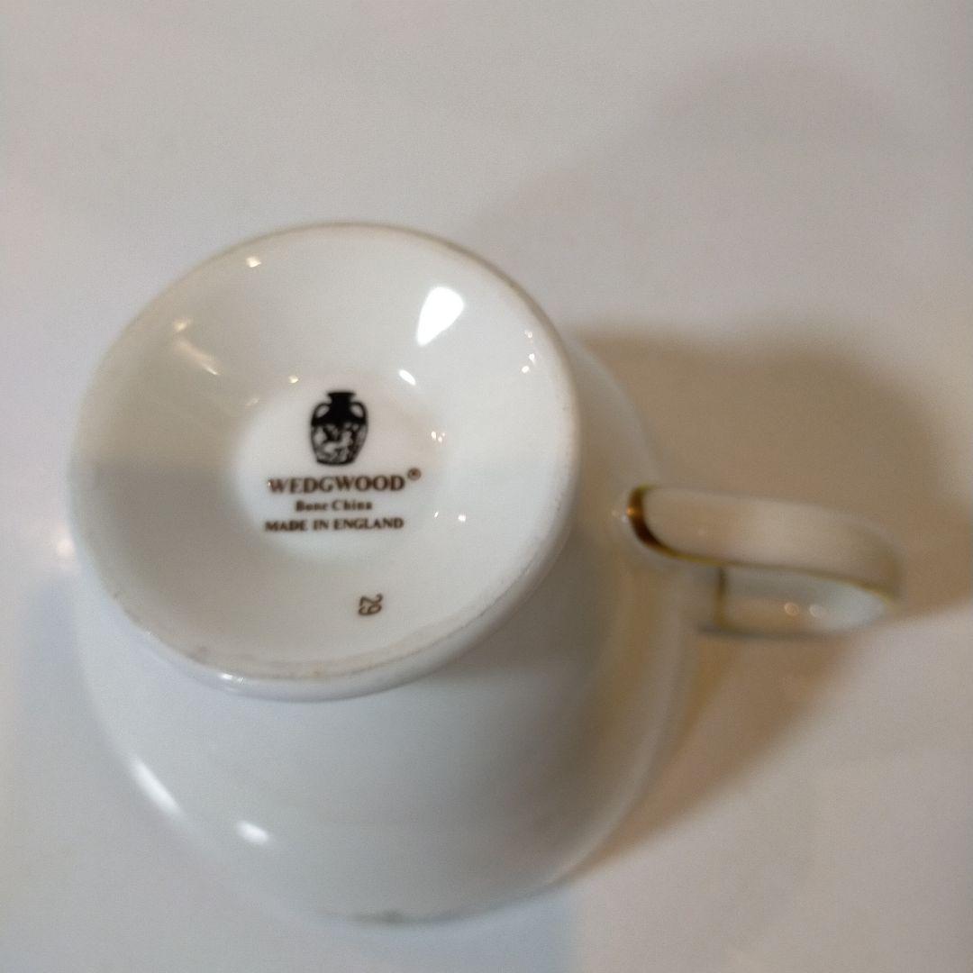  ウェッジウッド　黒壺オズボーン　コーヒーカップ＆ソーサー5客