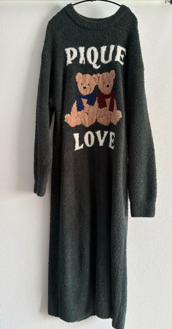 GELATO PIQUE HOLIDAY ベアジャガードワンピース　2023