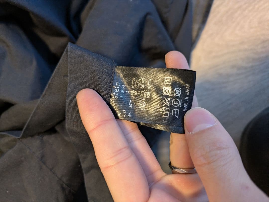 stein/シュタイン LAYERED SHIRT レイヤードシャツ