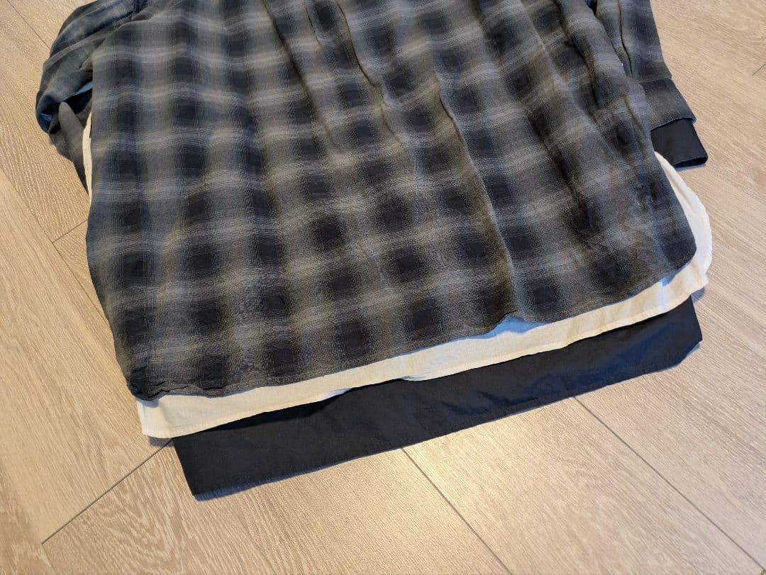 stein/シュタイン LAYERED SHIRT レイヤードシャツ