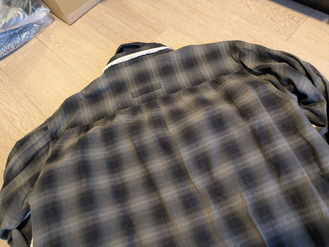 stein/シュタイン LAYERED SHIRT レイヤードシャツ