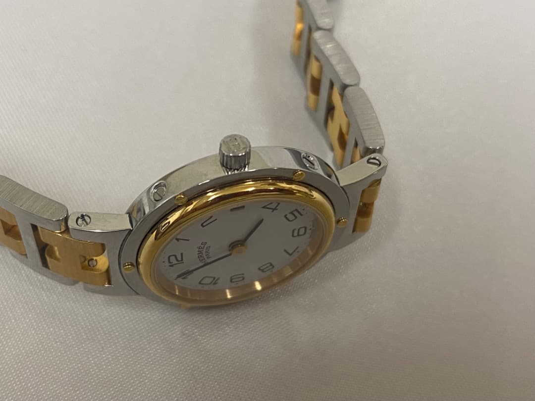 み*ろ様 18日まで限定最終値下げ エルメス クリッパー 時計