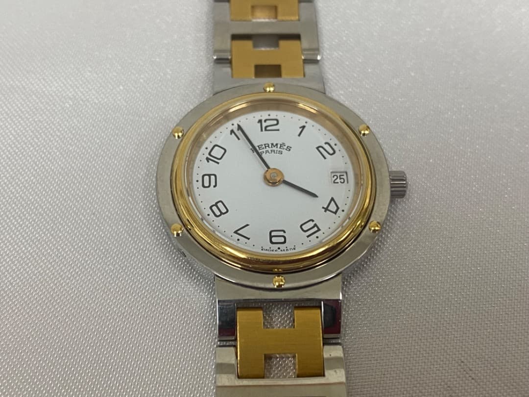 み*ろ様 18日まで限定最終値下げ エルメス クリッパー 時計