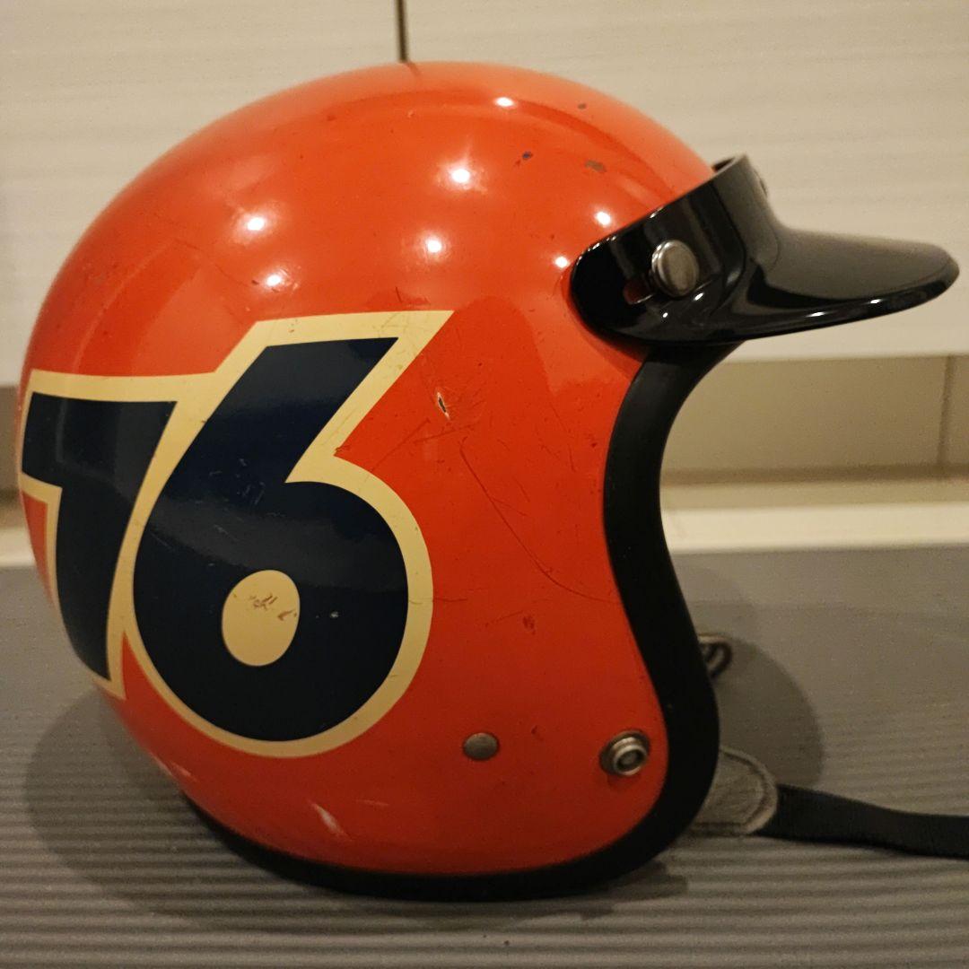 立花 SHM ジェットヘルメット オレンジ インナー