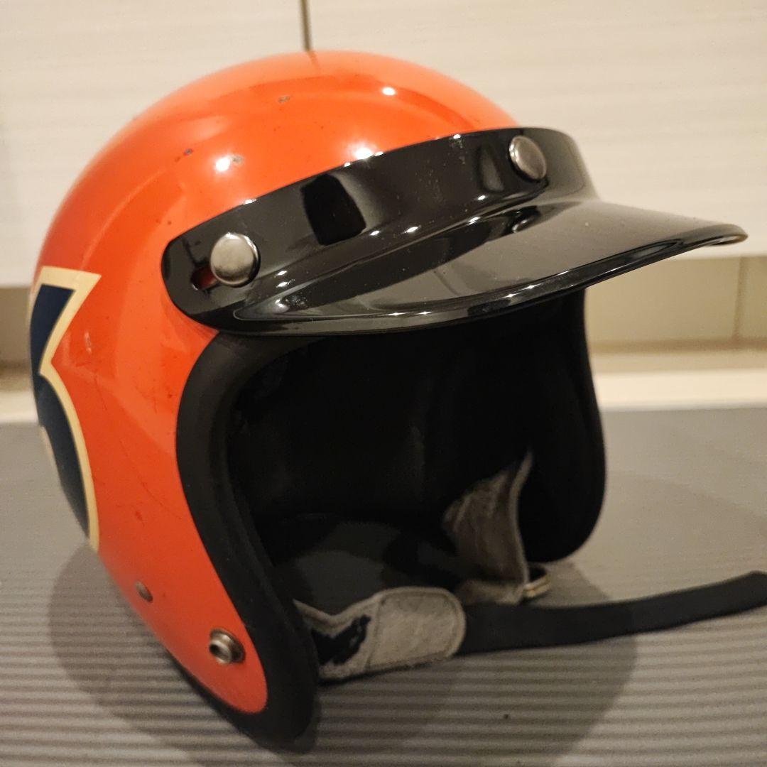 立花 SHM ジェットヘルメット オレンジ インナー