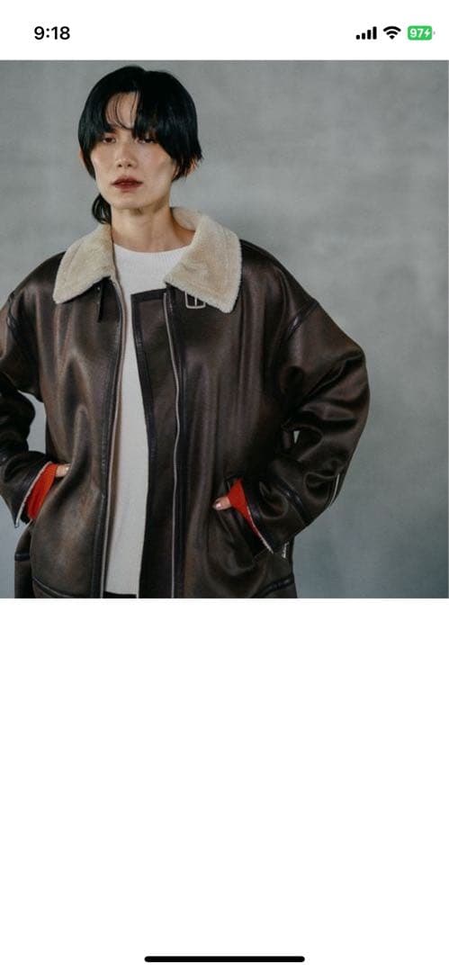 LEPSIM今期フライトジャケット