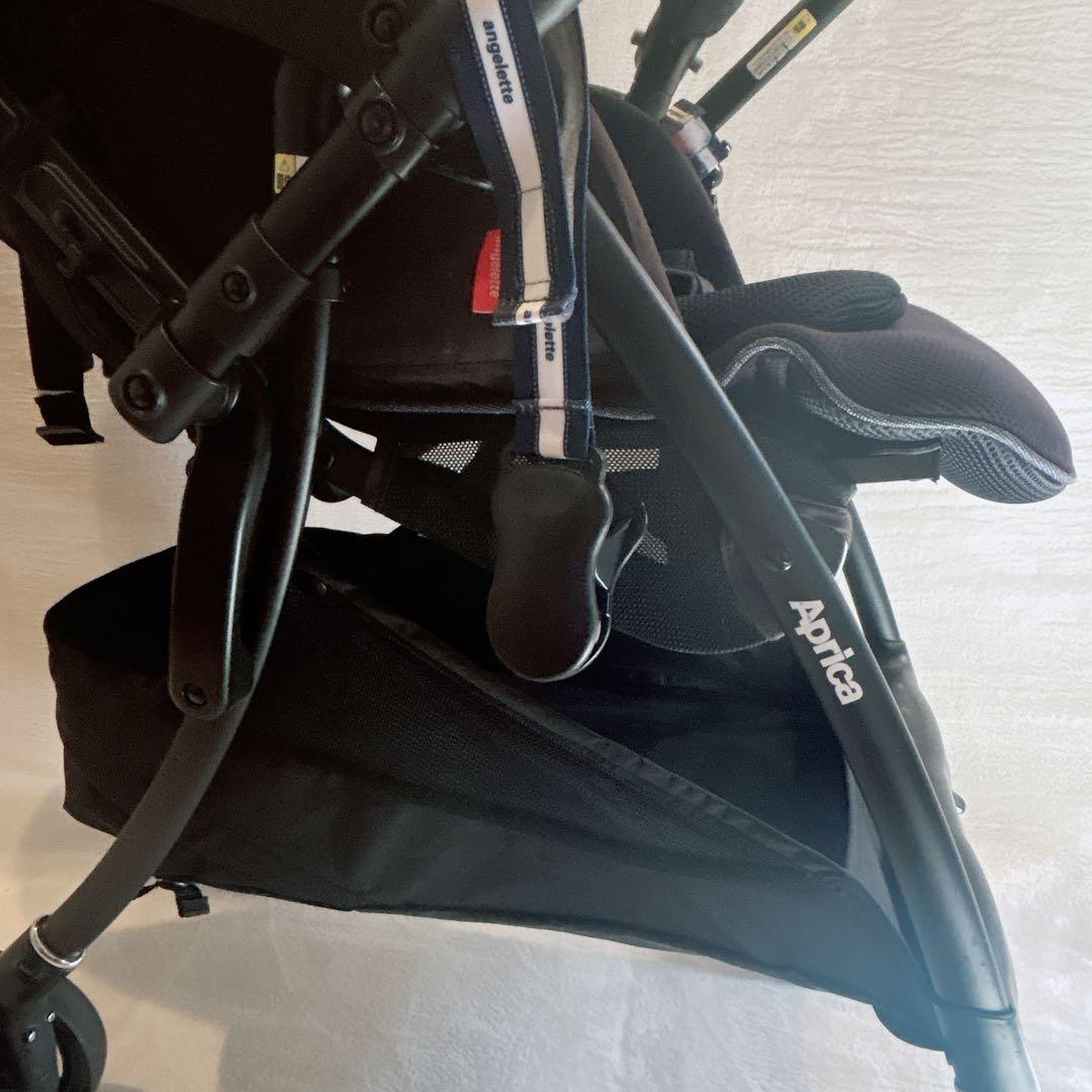 Aprica アップリカ ラクーナクッションフリーAB 上位モデル 軽量 デニム