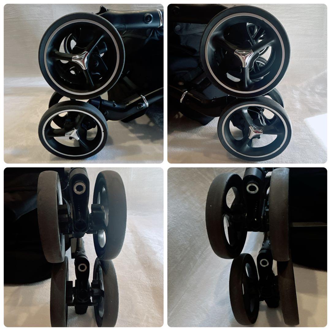 Aprica アップリカ ラクーナクッションフリーAB 上位モデル 軽量 デニム