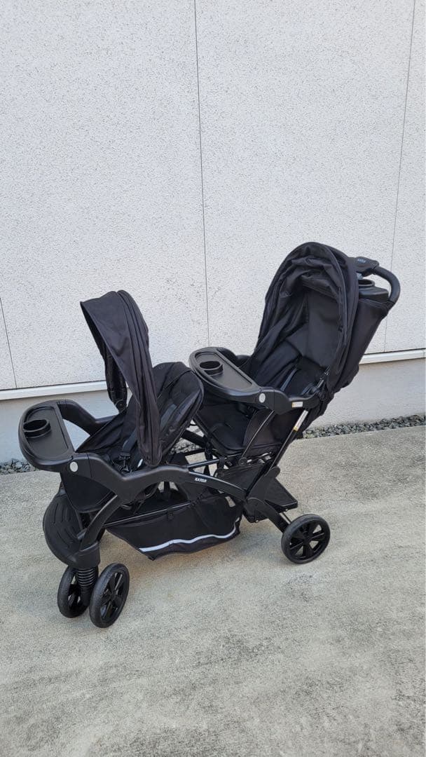 【杏】カトージ katoji 2人でゴーDX ブラック ふたりでゴー