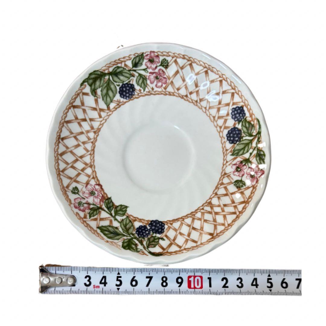 Churchill チャーチル ブラックベリー トレリス　ディナーセット　20点